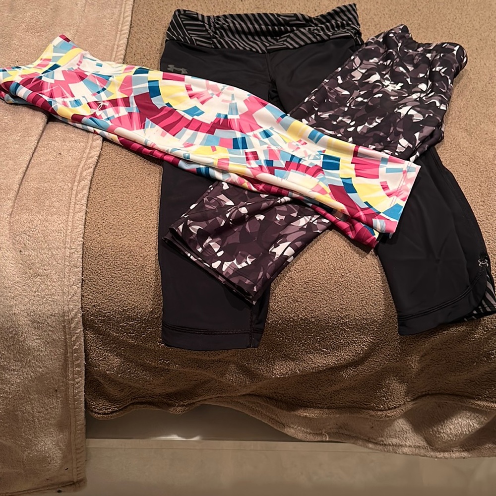 Bundle of Under Armour capris